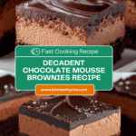Chocolate Mousse Brownies Recipe