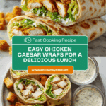 Chicken Caesar Wraps Recipe