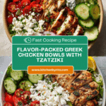 Greek Chicken Bowls Recipe