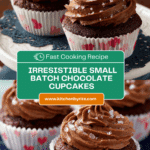 Small Batch Chocolate Cupcakes Recipe