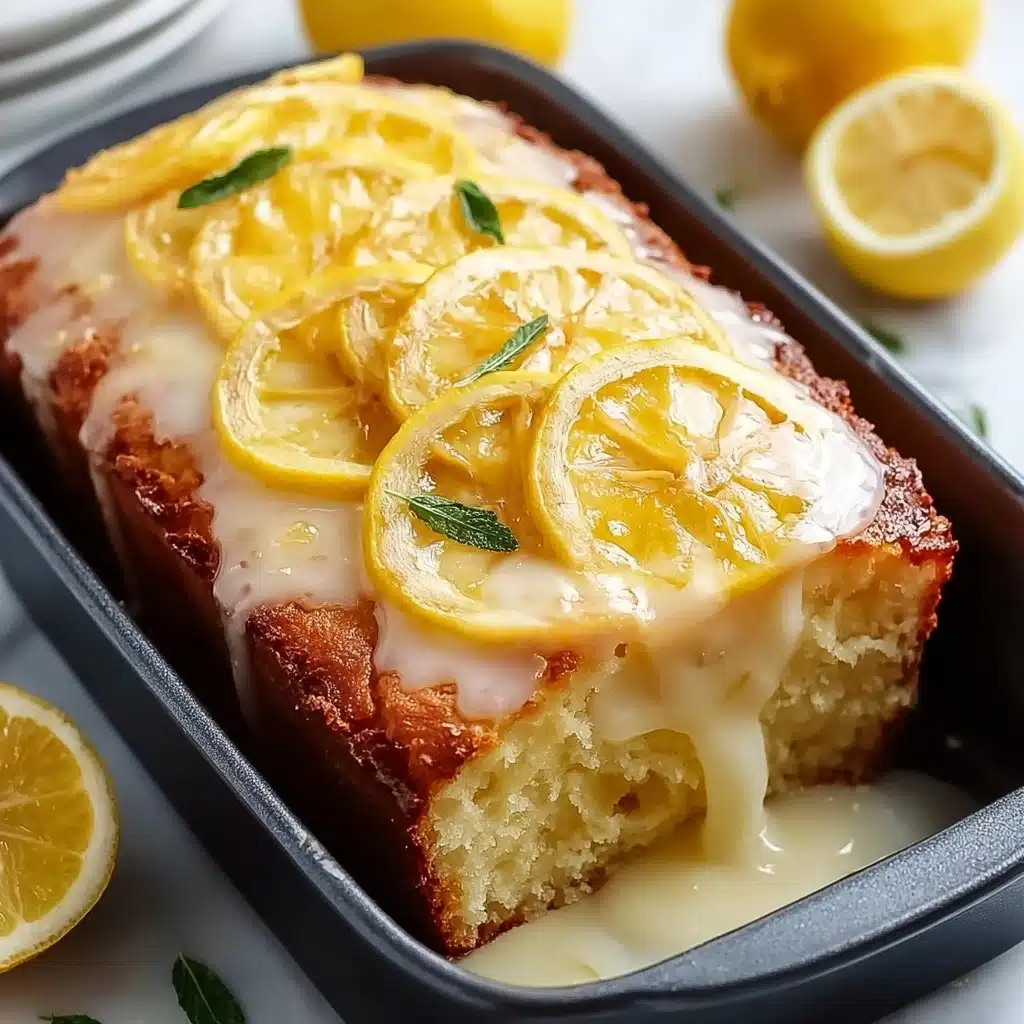 Lemon Cream Cheese Bread with Citrus Glaze Recipe - Recipe Image