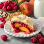 Raspberry Peach Pie Recipe