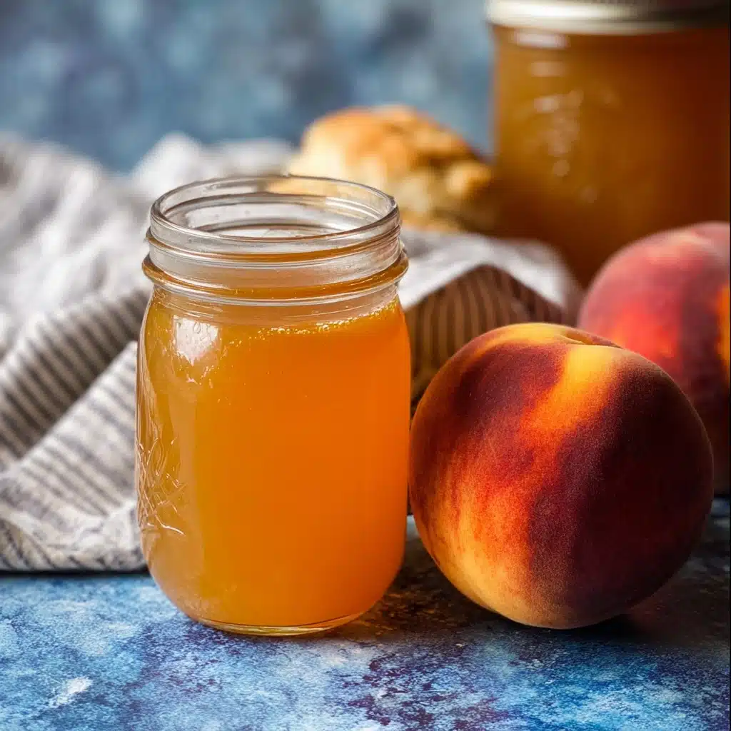 Simple Peach Syrup Recipe - Recipe Image