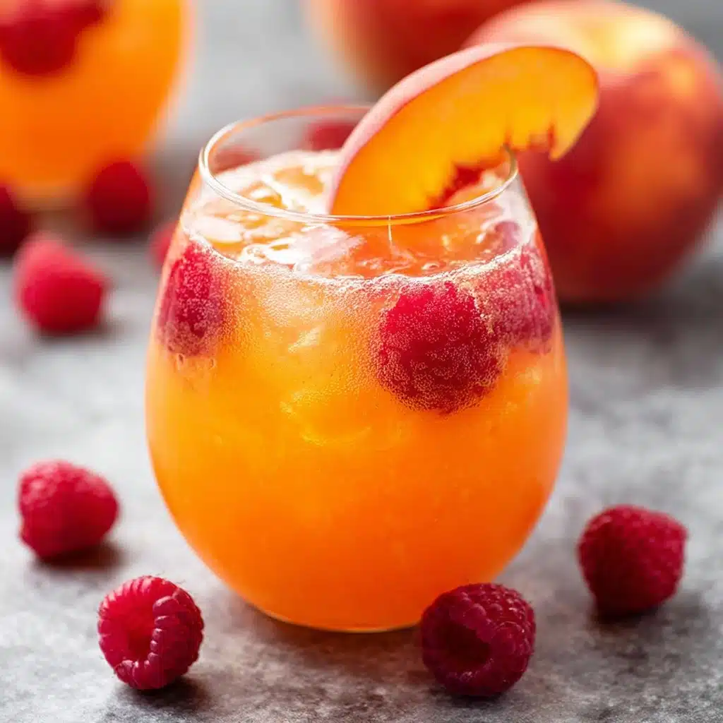 Peach Rosé Sangria Recipe - Recipe Image
