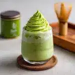 Matcha Frappe with Matcha Whipped Cream Recipe