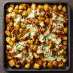 Garlic Parmesan Chicken and Potatoes (One-Pan Dinner) Recipe