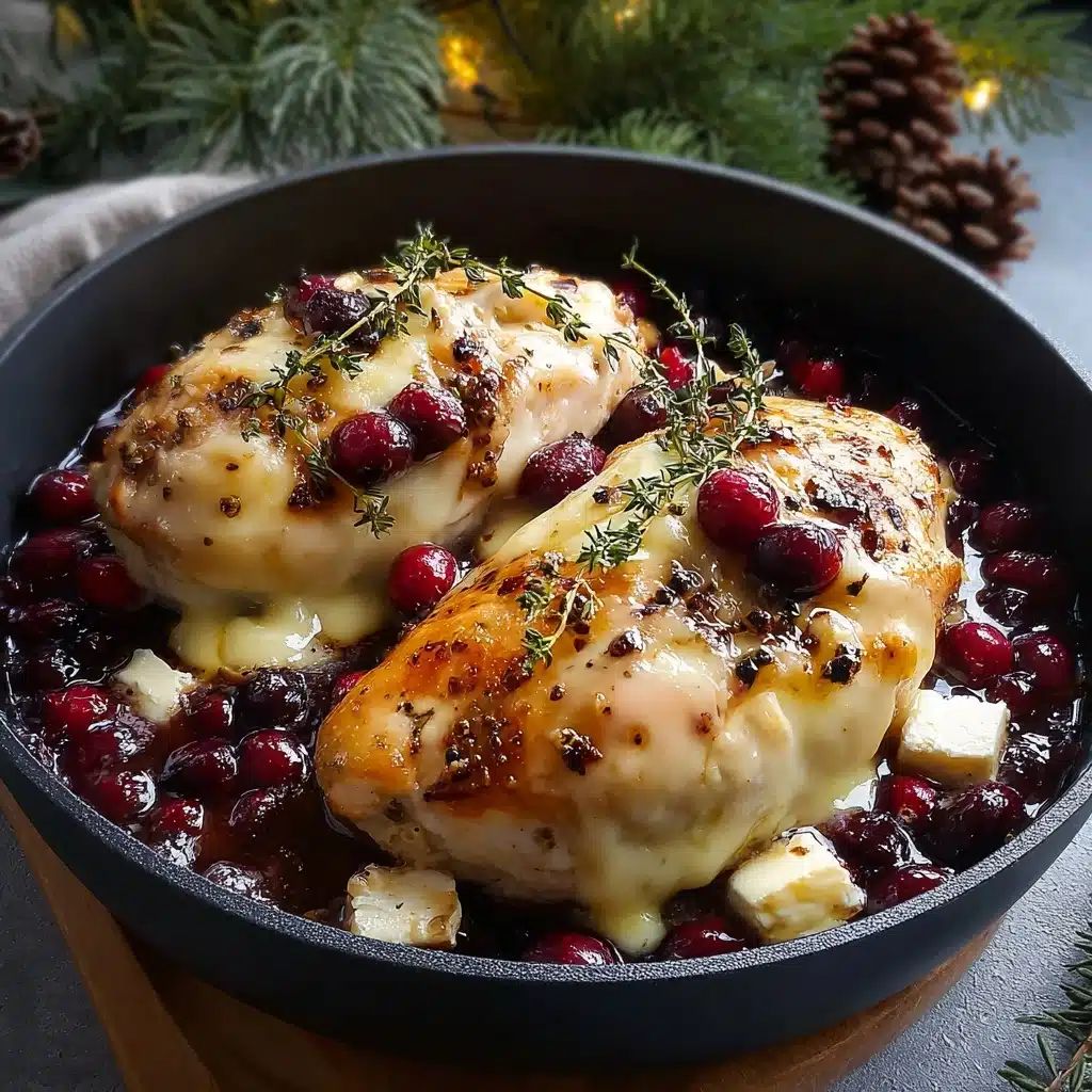Impressive Cranberry Brie Stuffed Chicken Recipe - Recipe Image