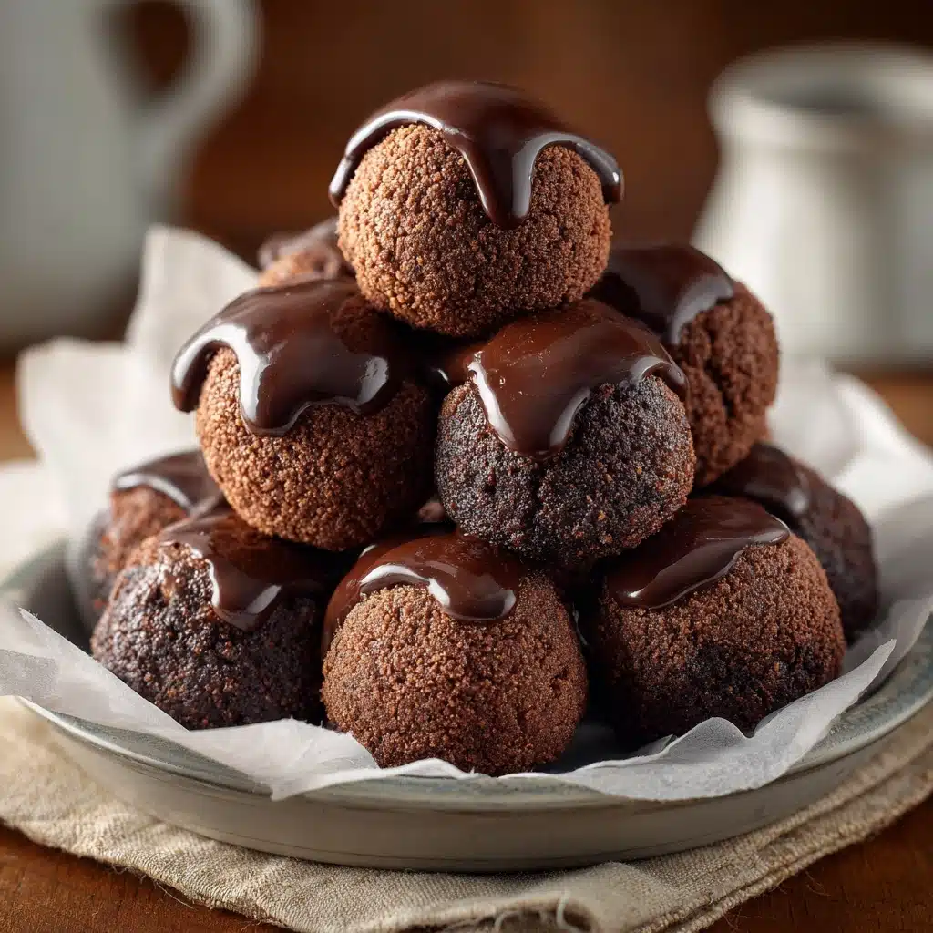 No-Bake Cottage Cheese Brownie Batter Protein Bites Recipe - Recipe Image