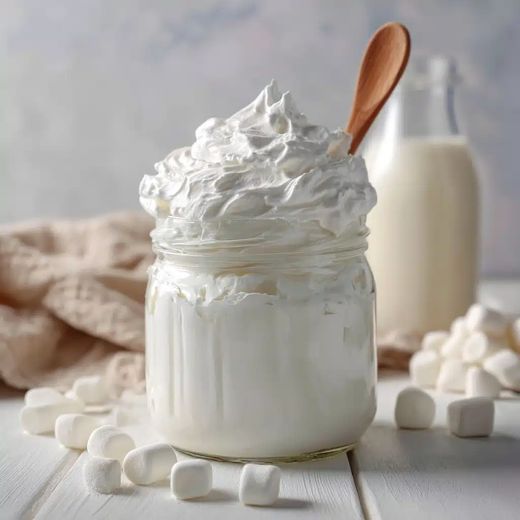 How to Make Marshmallow Fluff Recipe - Recipe Image