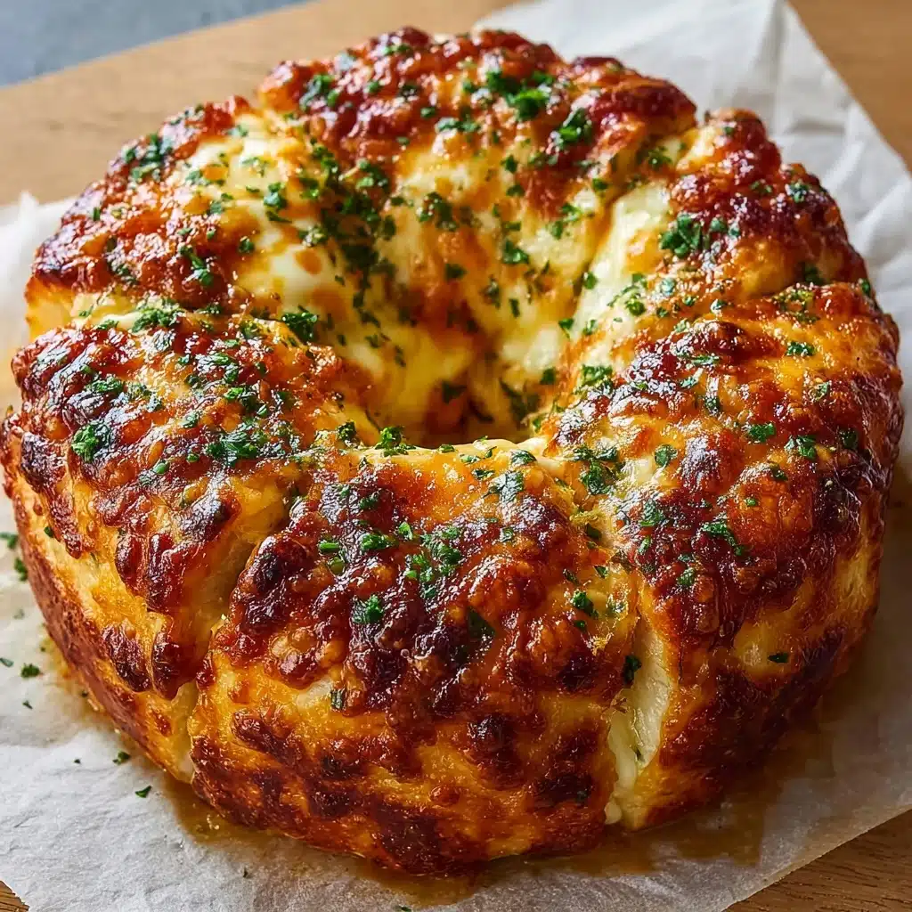 Chicken Alfredo Monkey Bread Recipe - Recipe Image
