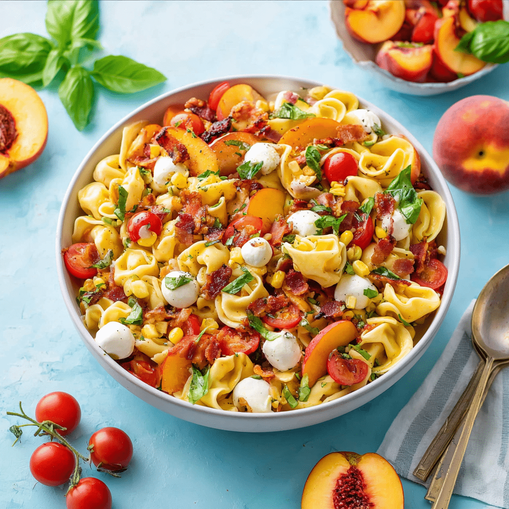 Hot Honey Tortellini Pasta Salad Recipe - Recipe Image