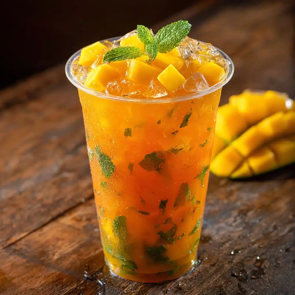Mango Iced Tea Recipe - Recipe Image