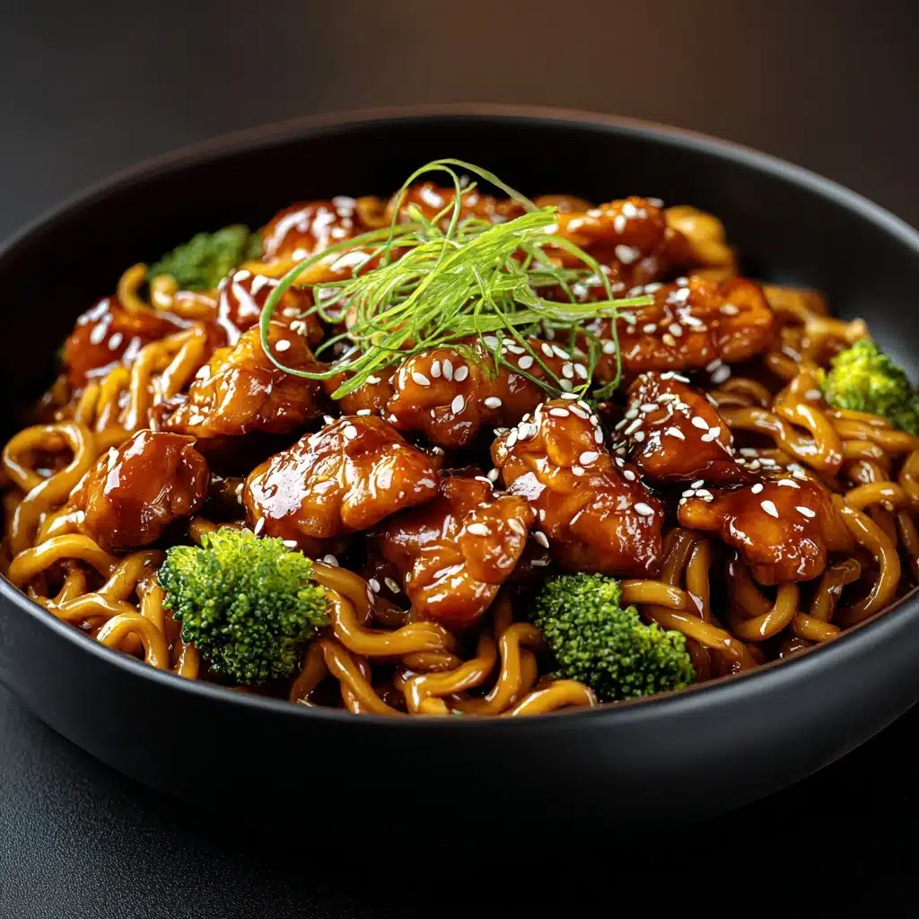 Chicken Teriyaki Noodles Recipe - Recipe Image