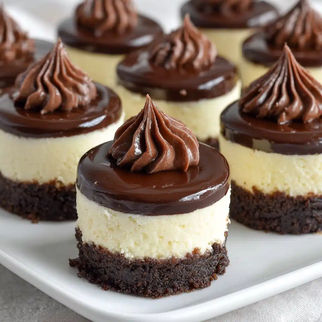 Mini Chocolate Cheesecake Bites Recipe - Recipe Image