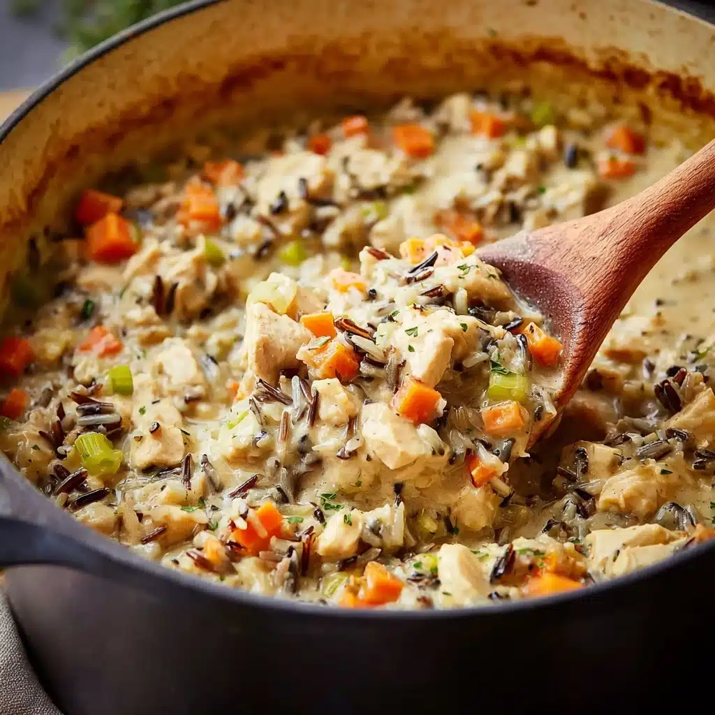 Chicken Wild Rice Casserole Recipe - Recipe Image