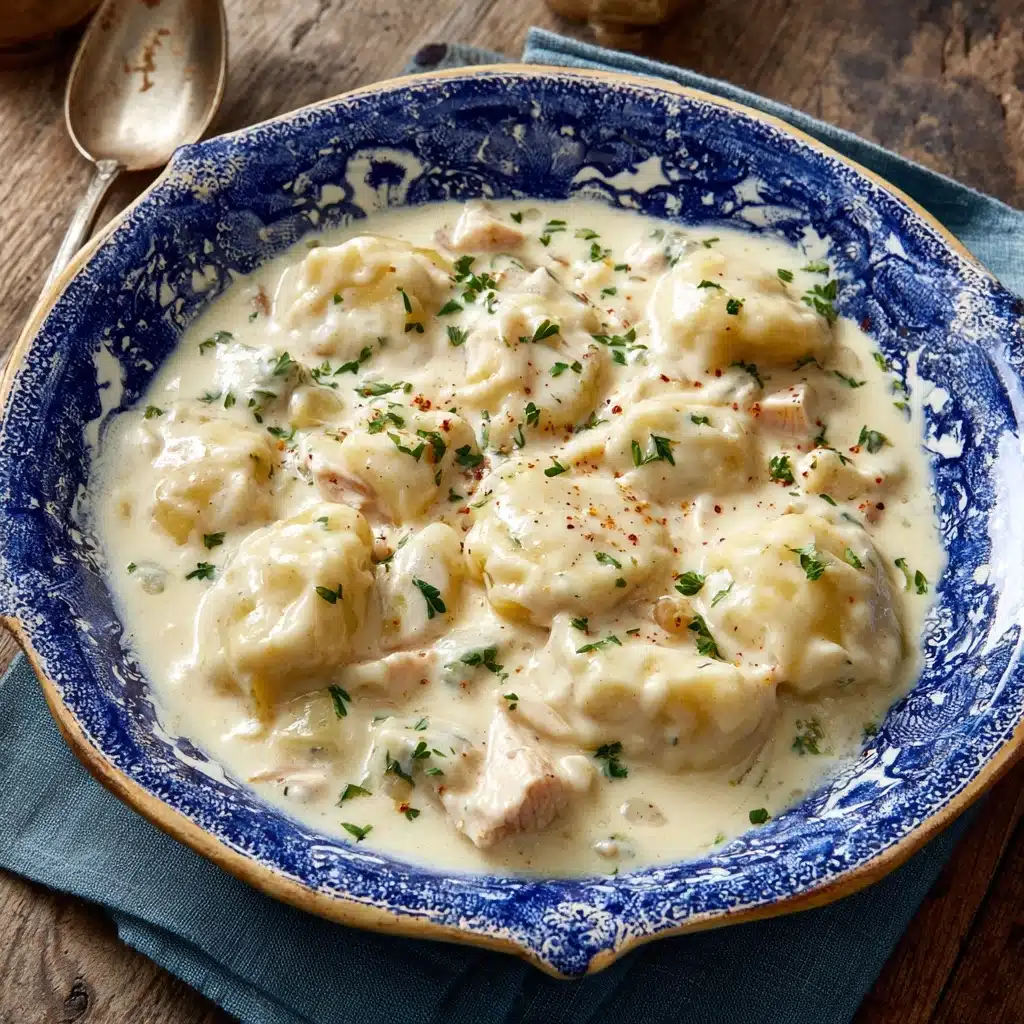Easy No-Fail Flat Dumplings Recipe - Recipe Image