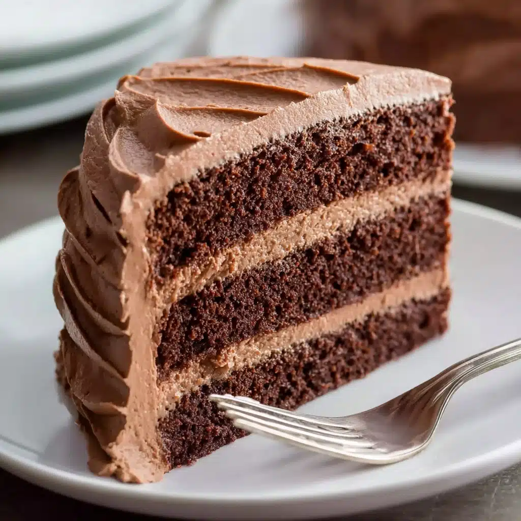 Chocolate Mousse Cake Recipe - Recipe Image