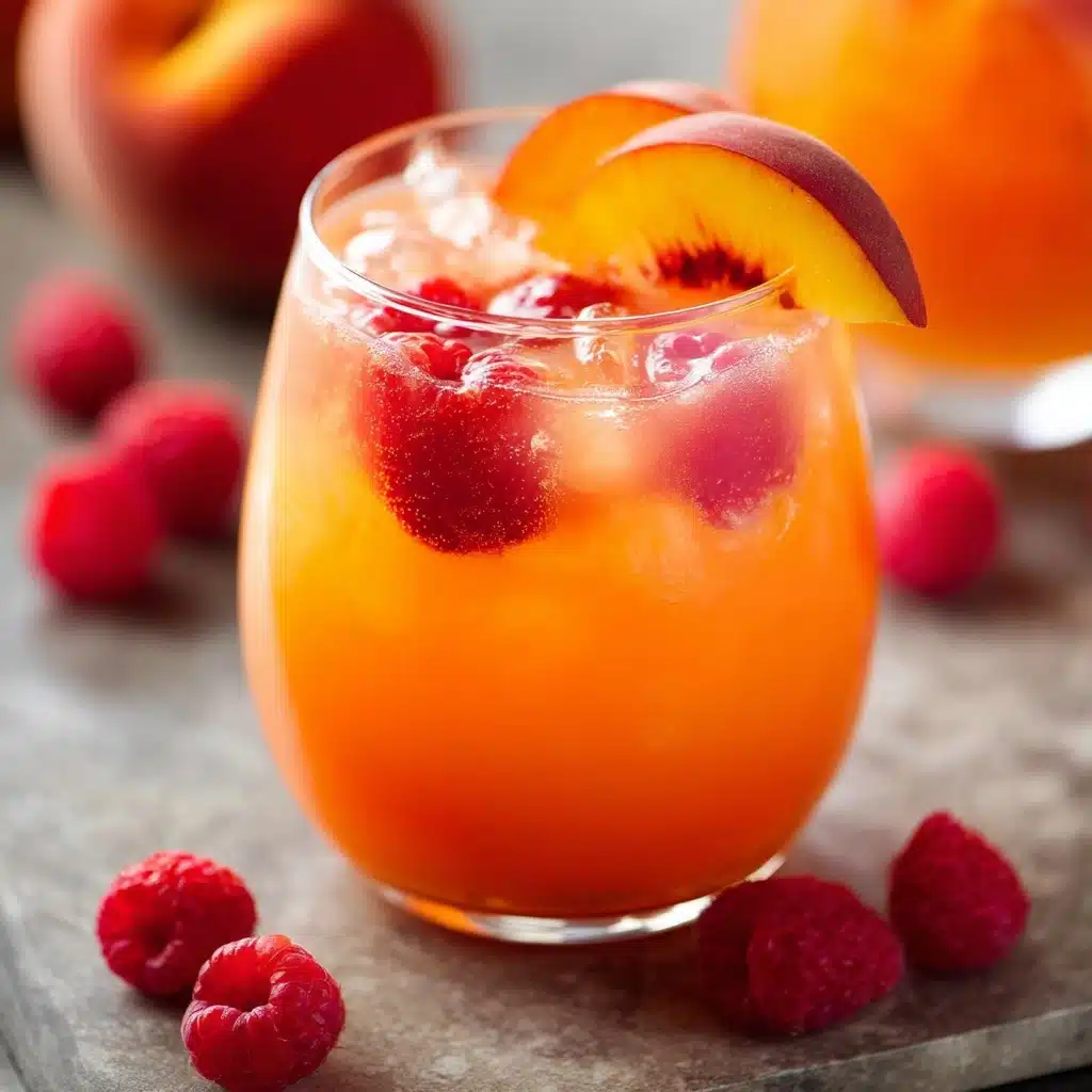 Peach Rosé Sangria Recipe - Recipe Image