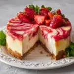 Strawberry Swirl Cheesecake Recipe