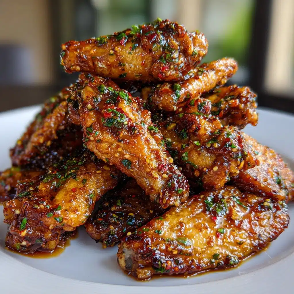 Sticky Pineapple-Teriyaki Chicken Wings in 3 Steps Recipe - Recipe Image