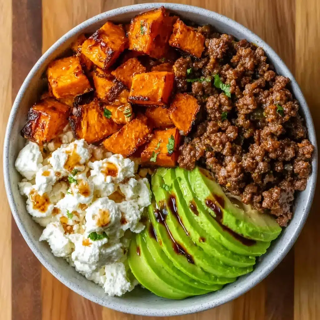 Ground Beef Hot Honey Bowl Recipe