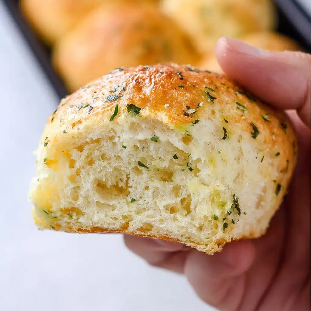 Garlic Dinner Rolls Recipe - Recipe Image