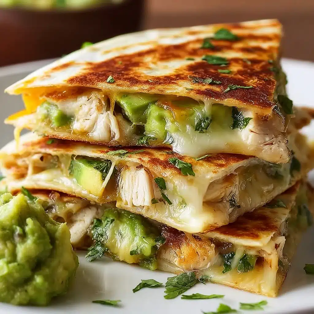 Chicken Avocado Quesadillas Recipe