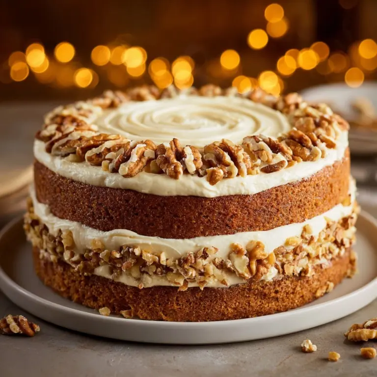 Heavenly Banana Walnut Cream Cake Recipe Made Easy Recipe