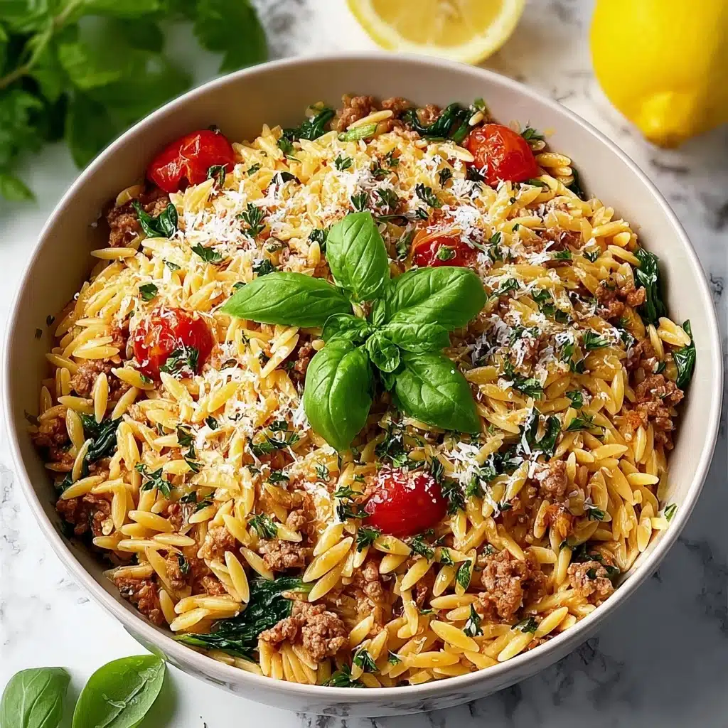 Ground Turkey Orzo: A Delicious and Healthy Recipe - Recipe Image