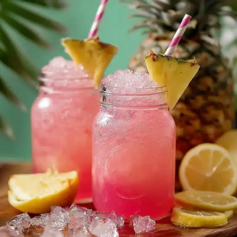 Pineapple Pink Lemonade Drink: A Refreshing Summer Recipe