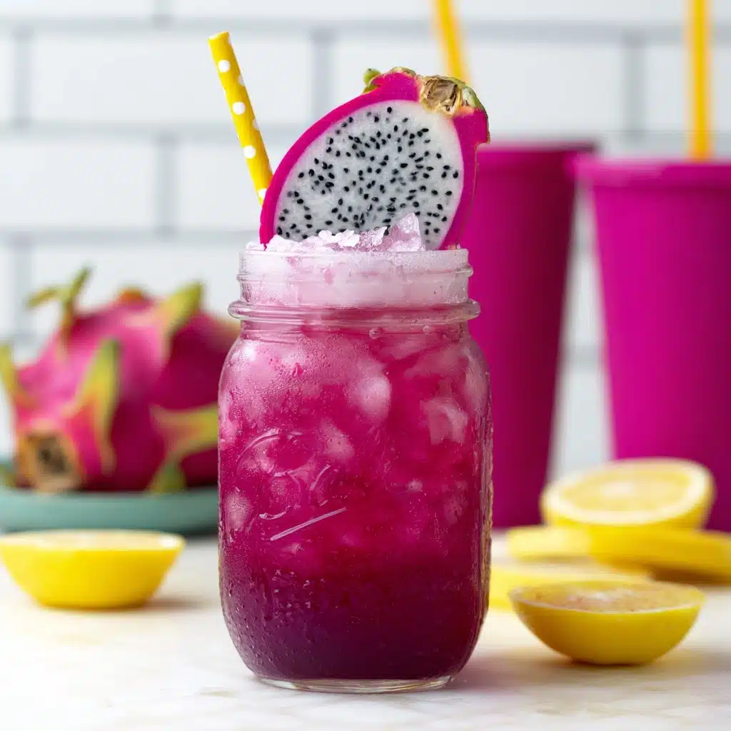 Mango Dragon Fruit Refresher Recipe - Recipe Image