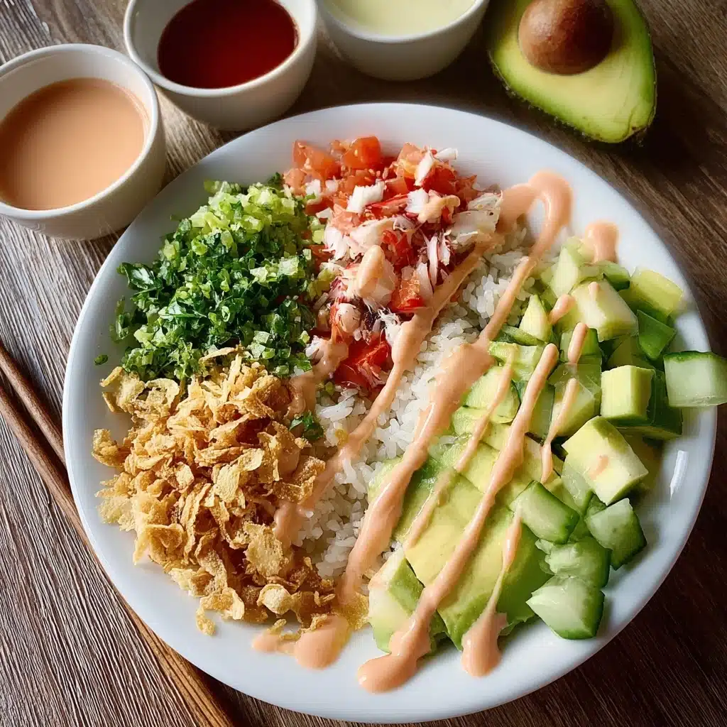 Crunch Roll Sushi Bowl Recipe