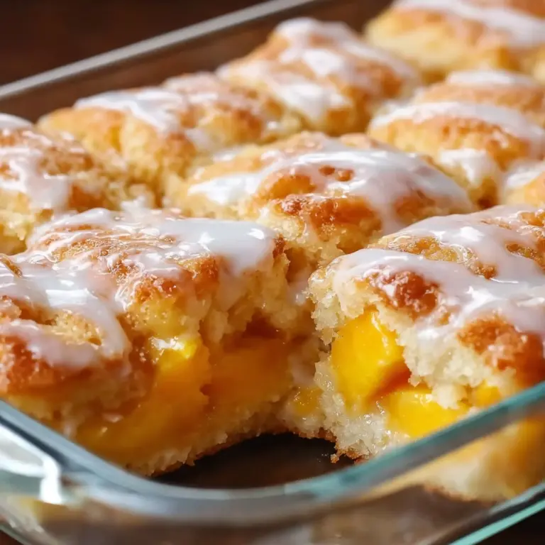 Pour the melted butter into an 8×8-inch baking dish Recipe