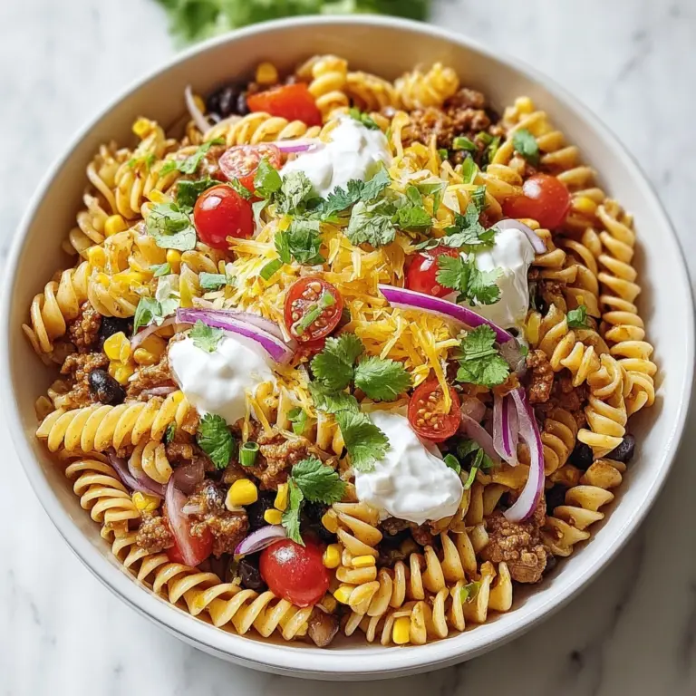 Taco Pasta Salad Recipe