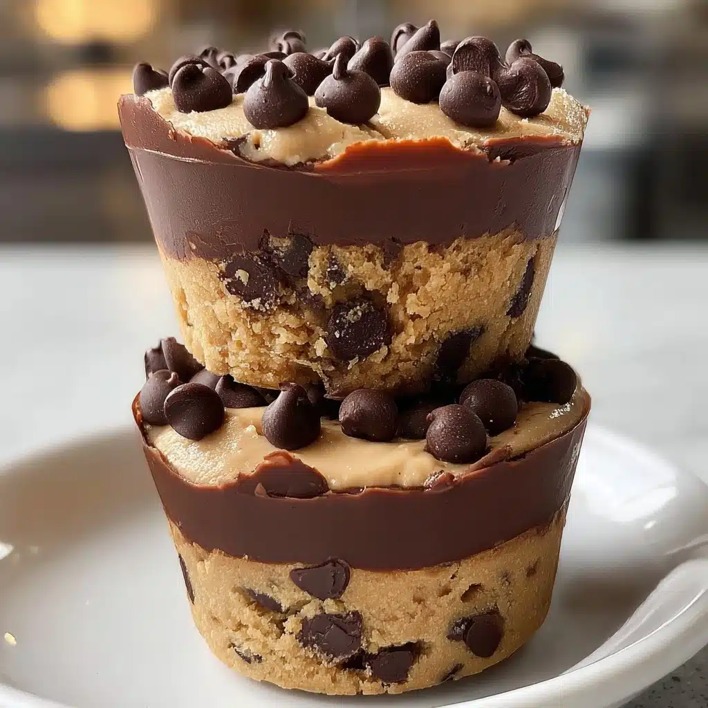 Chocolate Chip Cookie Dough Cups Recipe - Recipe Image