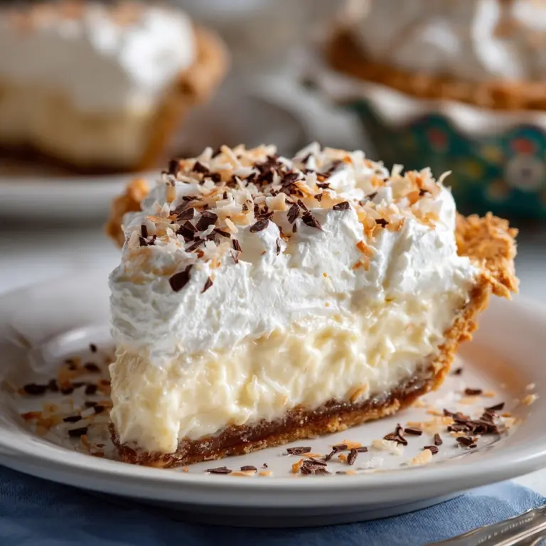 The Best Triple Coconut Cream Pie Recipe