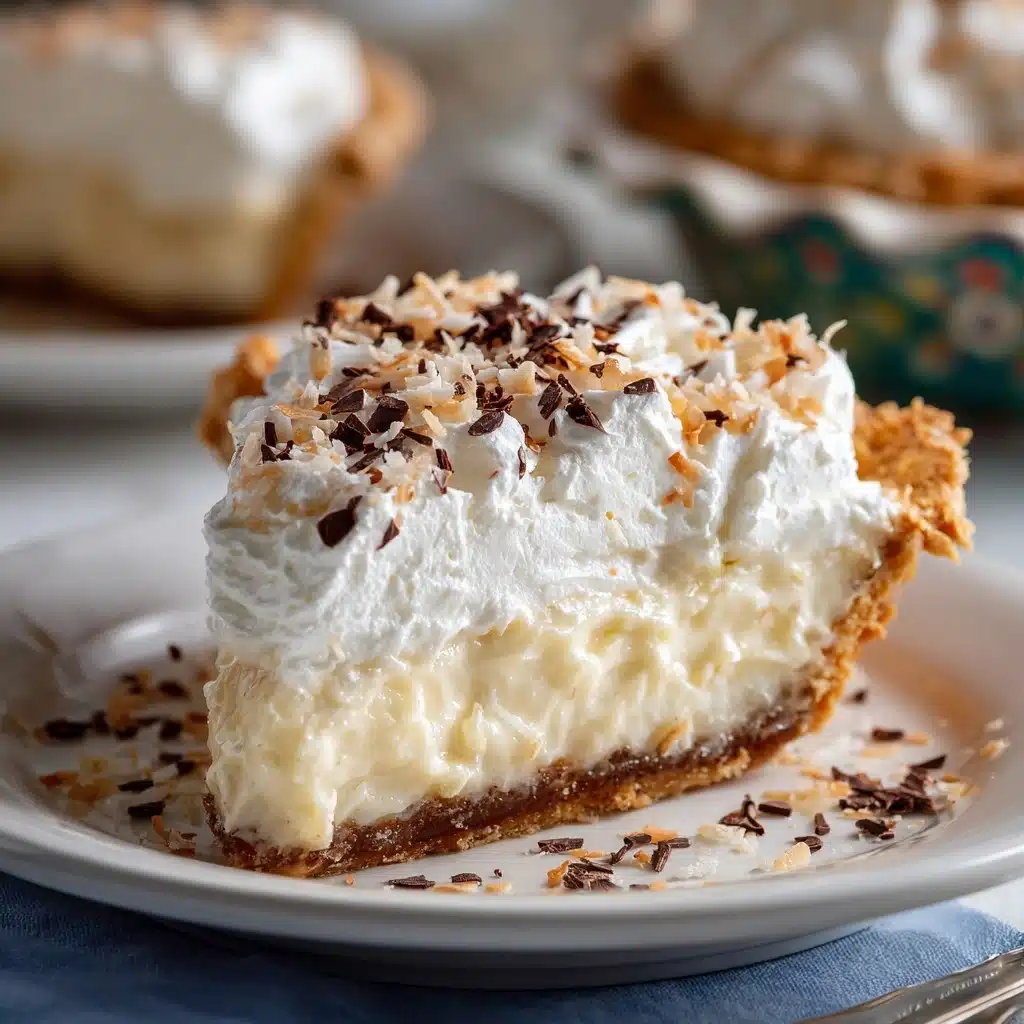The Best Triple Coconut Cream Pie Recipe - Recipe Image