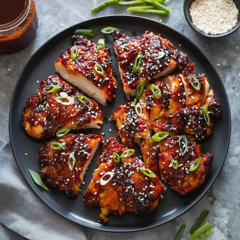 Sticky Korean Chicken Recipe
