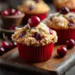 Cherry Cobbler Muffins Recipe