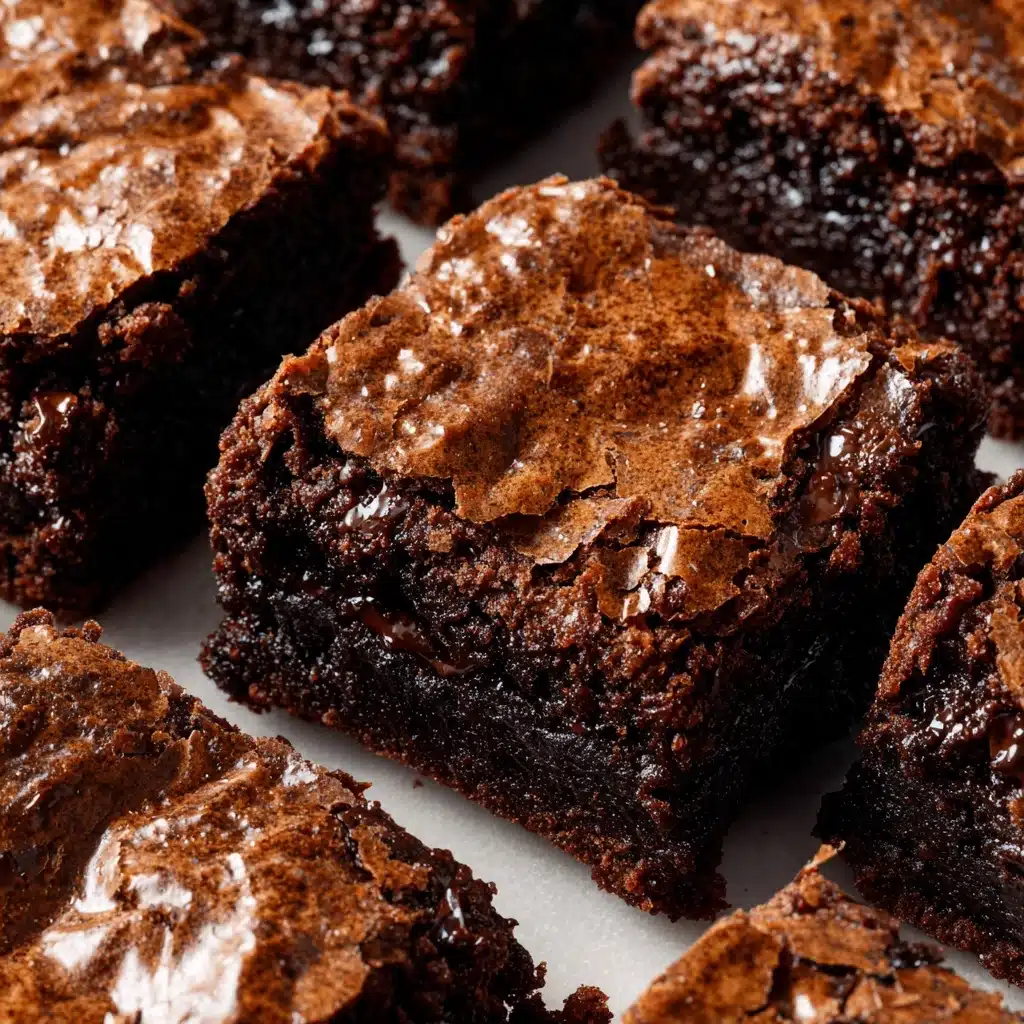 Easy small batch brownies recipe - Recipe Image