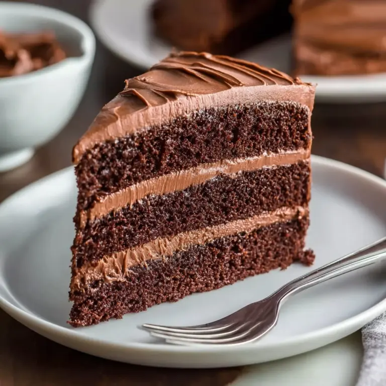 Chocolate Mousse Cake Recipe