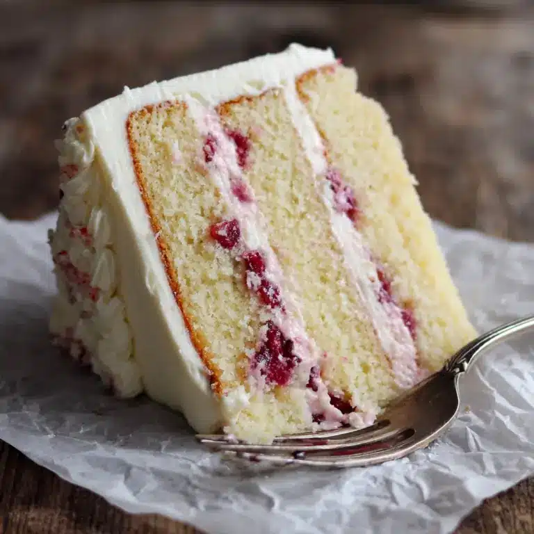 Raspberry Lemon Cake Recipe
