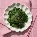 Korean Spinach Side Dish (Sigeumchi Namul) Recipe