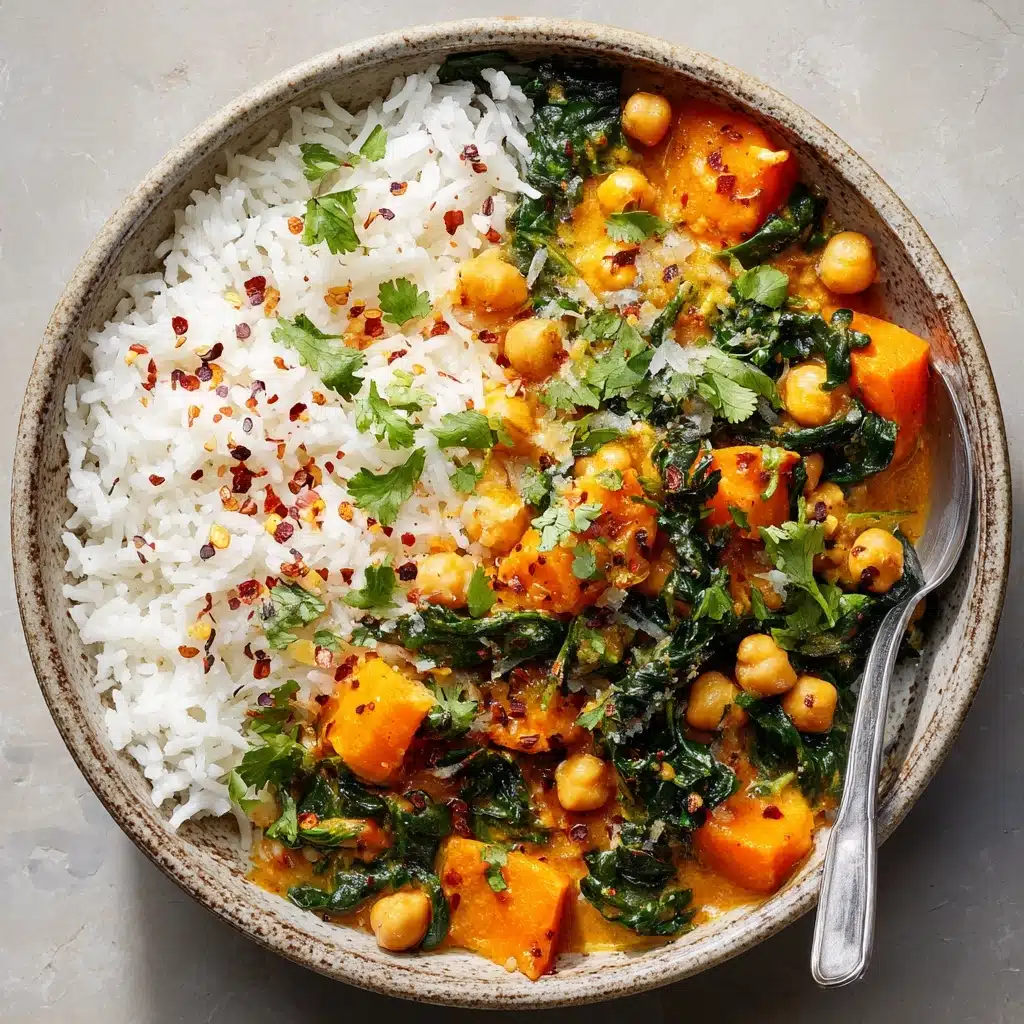 Sweet Potato and Chickpea Curry Recipe - Recipe Image