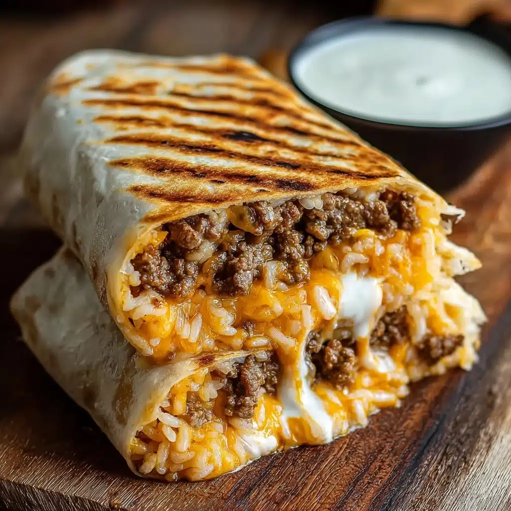 Grilled Cheese Burrito Recipe - Recipe Image