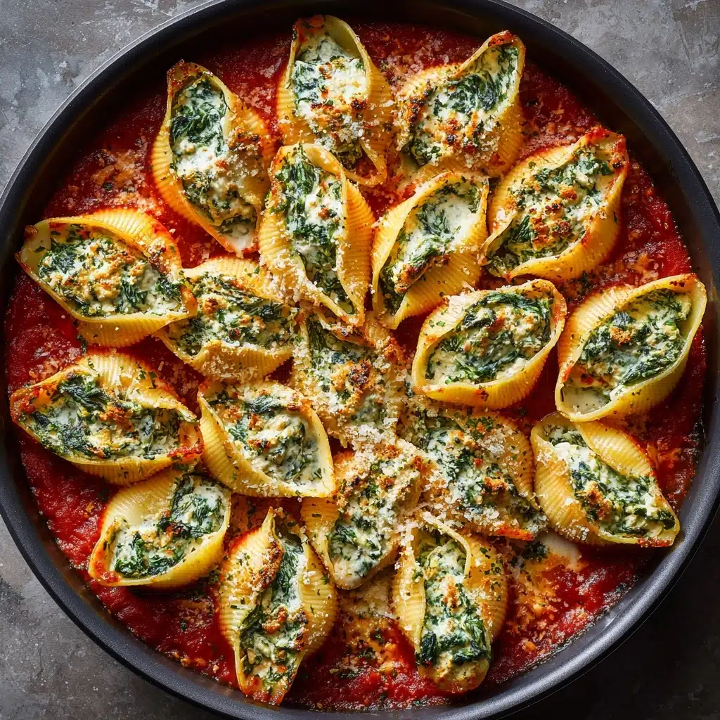 Spinach and Ricotta Stuffed Shells Recipe - Recipe Image
