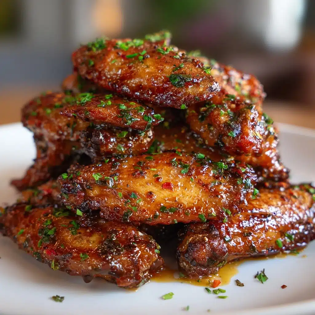 Sticky Pineapple-Teriyaki Chicken Wings in 3 Steps Recipe - Recipe Image