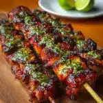 Grilled Thai Coconut Chicken Skewers Recipe