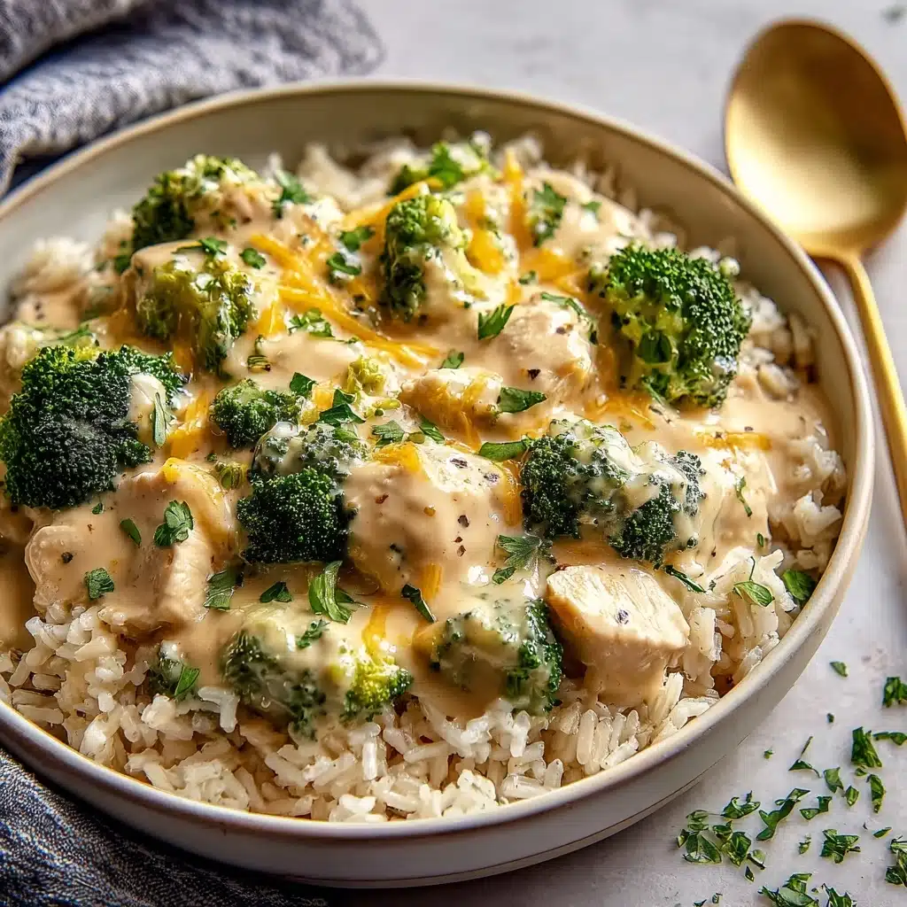 Creamy Broccoli Cheddar Chicken Delight Recipe - Recipe Image