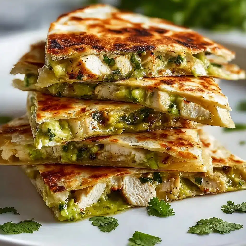 Chicken Avocado Quesadillas Recipe - Recipe Image